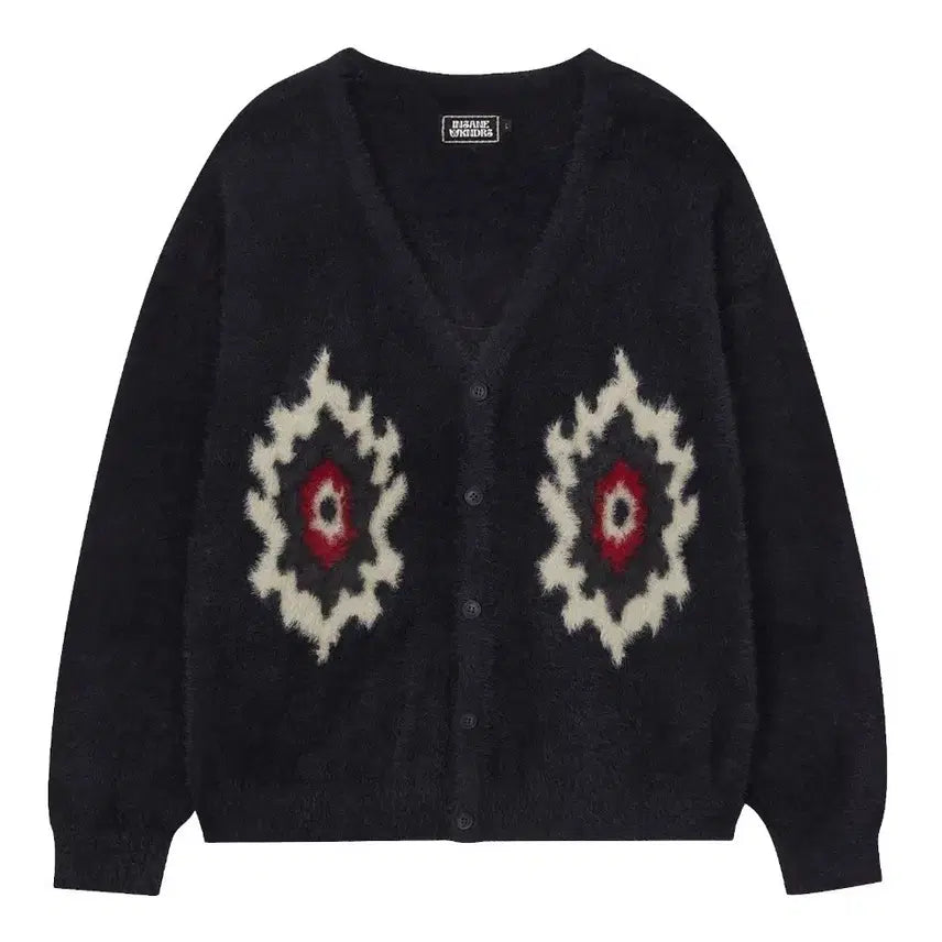 [BUNJANG] WKNDRS Insane Garage Flame Cardigan XL / [WKNDRS] 인세인개러지 X 위캔더스 플레임 가디건 XL