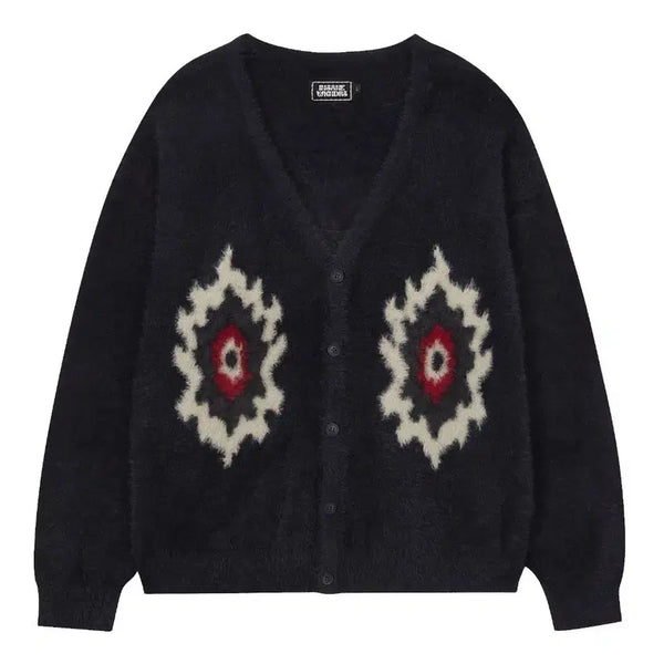 [BUNJANG] WKNDRS Insane Garage Flame Cardigan XL / [WKNDRS] 인세인개러지 X 위캔더스 플레임 가디건 XL
