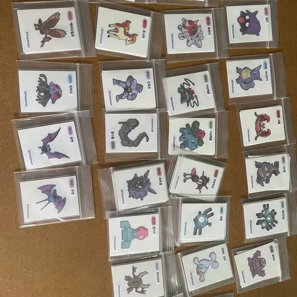 [BUNJANG] Pokemon Sticker Collection Season 2 Individual Sale / 포켓몬 띠부씰 시즌2 개별판매