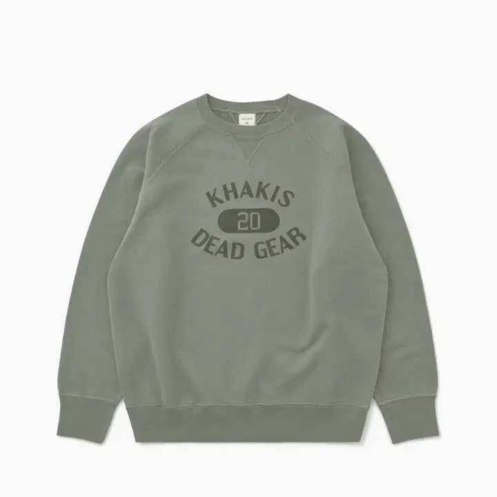 [BUNJANG] Khakis Major Crewneck Sweatshirt XL / 카키스 메이저 크루넥 그레이 맨투맨 xl 사이즈