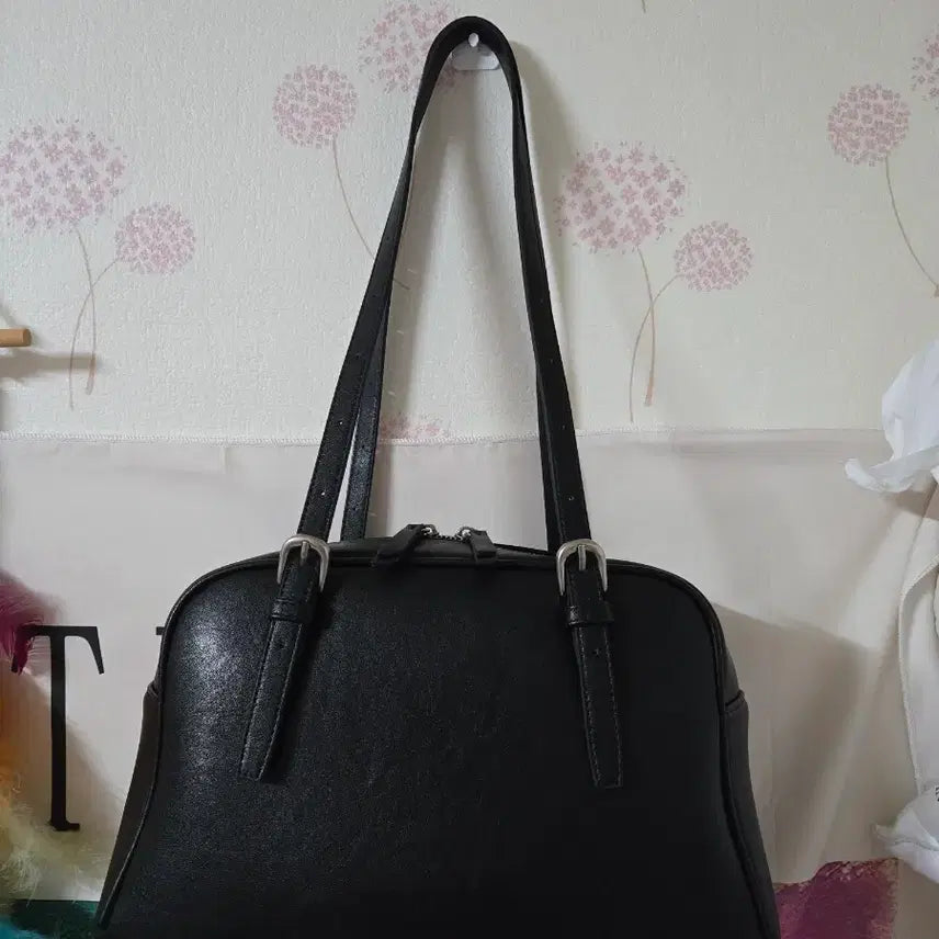 [BUNJANG] Lambskin Leather Baguette Bag / 양가죽 바게트백