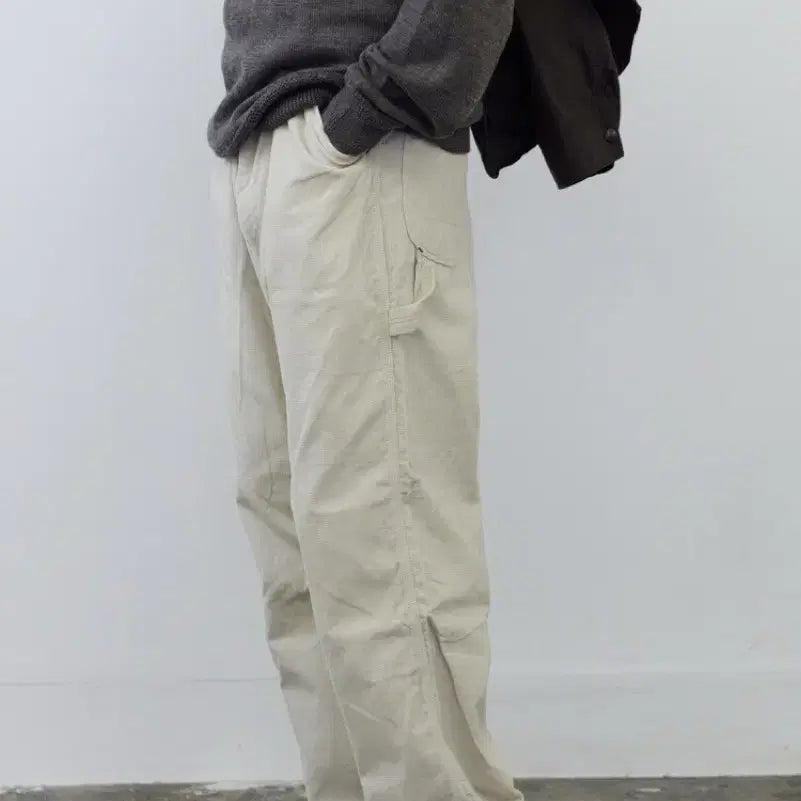 [BUNJANG] Endsandmeans Waffle Cord Painter Pants (Size M) / Endsandmeans 페인터 팬츠 m사이즈
