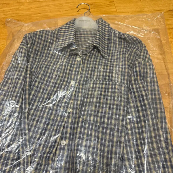[BUNJANG] Studio Salt Checkered Shirt / 스튜디오 솔트 체크셔츠