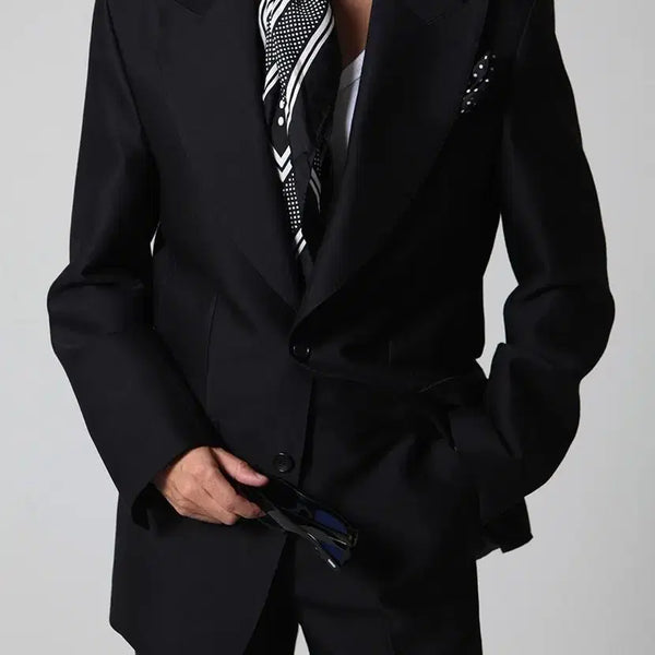 [BUNJANG] Rich Clad Silk Setup Jacket / Rich Clad 듀드나인 실크 셋업 자켓 팝니다