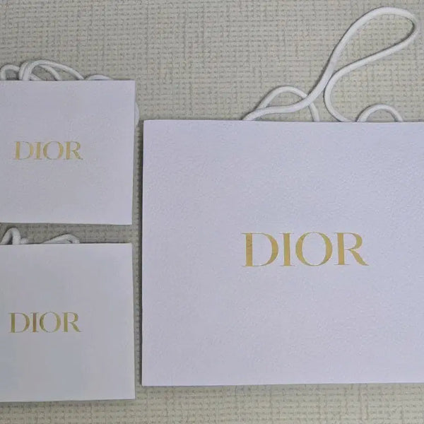 [BUNJANG] Dior Shopping Bag White S/M Size / [정품]디올 쇼핑백 화이트 S/M 사이즈
