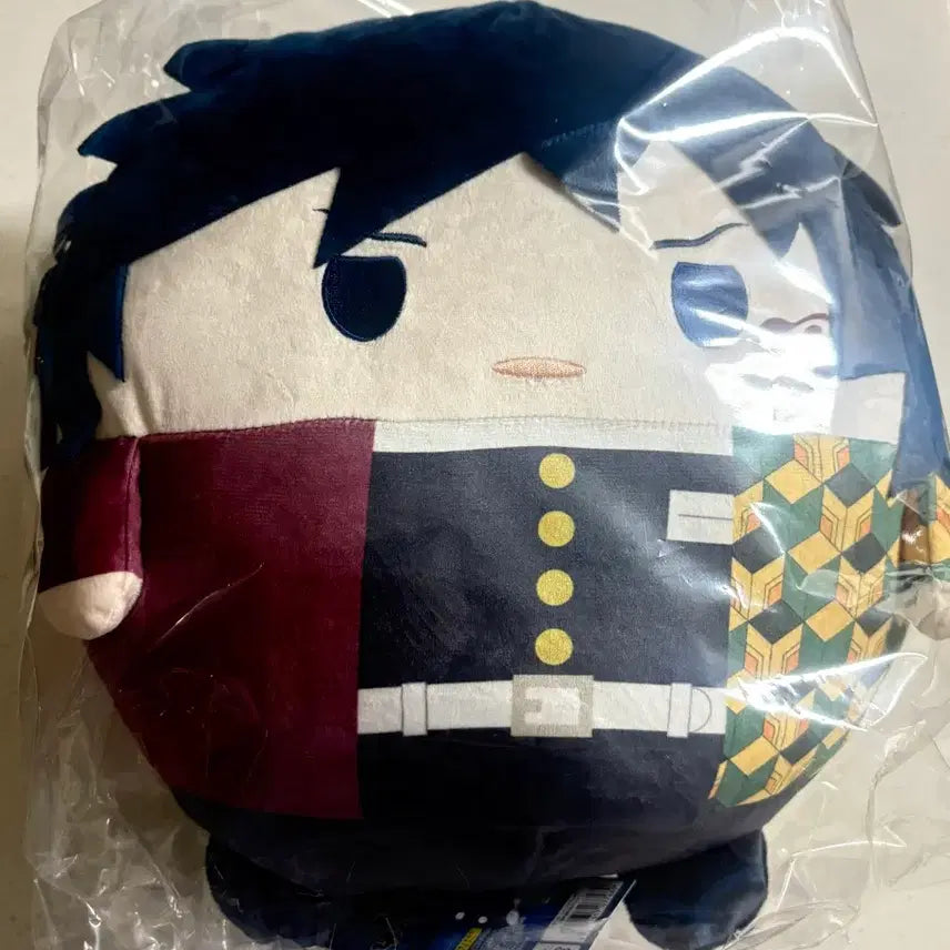 [BUNJANG] Demon Slayer Giyu Tomioka Big Fuwa Kororin Doll (Marked Ver.) / 귀멸의 칼날 토미오카 기유 빅후와코코링 인형 반점ver