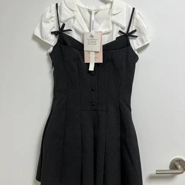 [BUNJANG] Sunset Park College Dress S / 선셋파크 컬리지 드레스 S