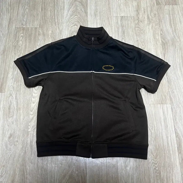 [BUNJANG] AFB Jersey Zip-Up T-Shirt / [M] AFB 반팔 져지 집업