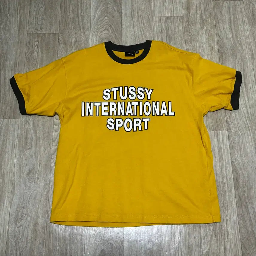[BUNJANG] Stussy Ringer T-Shirt / [M] 스투시 링거 티셔츠