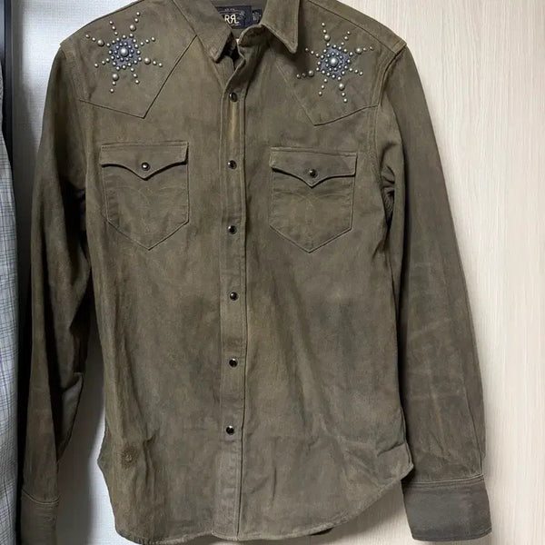 [BUNJANG] RRL Studded Western Shirt / [M]새제품 더블알엘 (RRL) 스터드 웨스턴 셔츠