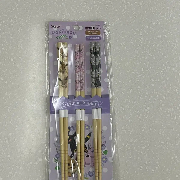 [BUNJANG] Eevee, Umbreon Skater Chopsticks / (이브이,에브이,블래키) 스케이터 포켓몬 젓가락