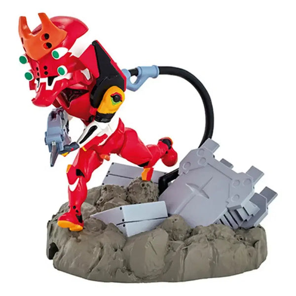 [BUNJANG] Re-Ment Evangelion Unit-02 Desktop Figure / 리멘트 에반게리온 데스크탑피규어 2호기