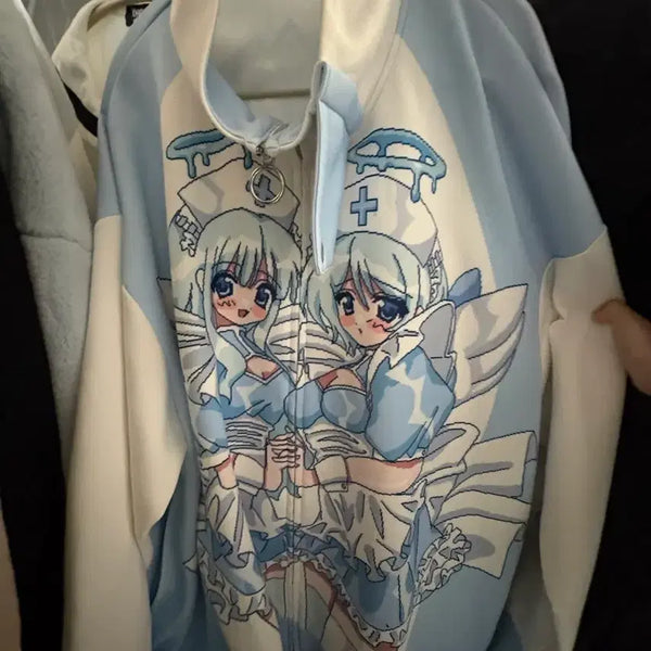 [BUNJANG] REFLEM Yui Collaboration Jersey Subculture Jihraegi Mizuiro / 급처)REFLEM 레플렘 유이 콜라보 져지 서브컬쳐 지뢰계 미즈이로