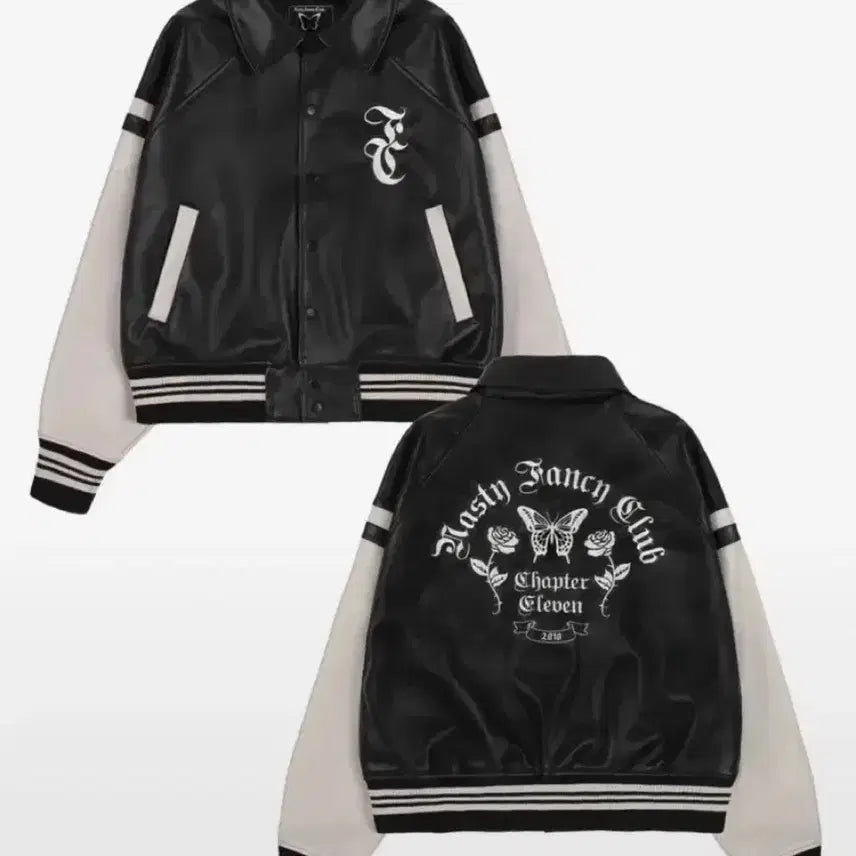 [BUNJANG] Fancy Club Mellow Varsity Jacket / 팬시클럽 멜로우 바시티 자켓