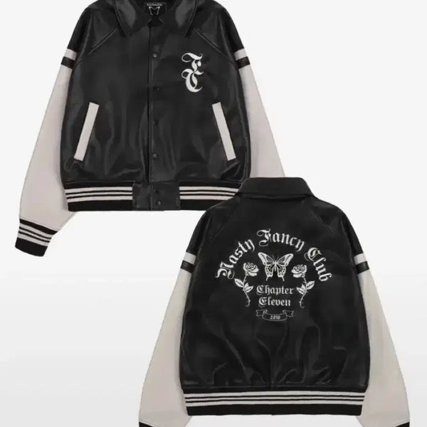 [BUNJANG] Fancy Club Mellow Varsity Jacket / 팬시클럽 멜로우 바시티 자켓