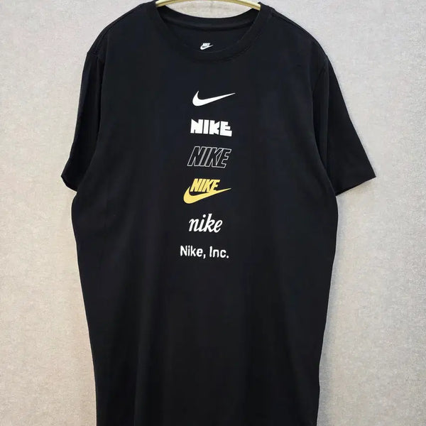 [BUNJANG] Nike Multi Logo Short Sleeve T-Shirt / 나이키 멀티 로고 반팔티 NIKE