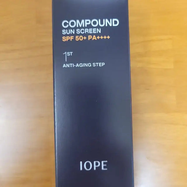 [BUNJANG] IOPE Men Compound Sunscreen SPF50+ PA++++ / 아이오페 맨 컴파운드 선스크린 SPF50+ PA++++ (남성용 선크림)