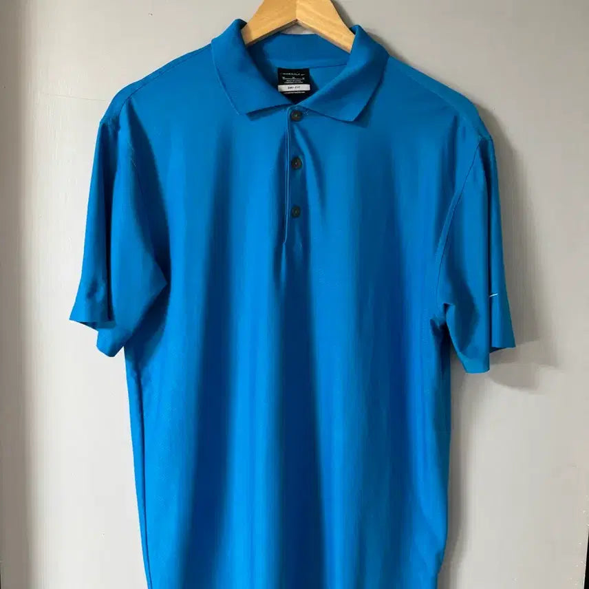 [BUNJANG] Nike Golf Men's M Blue Summer Short Sleeve Shirt / 나이키골프 (정품)(프로님처분)(깨끗)(M)(여름용)