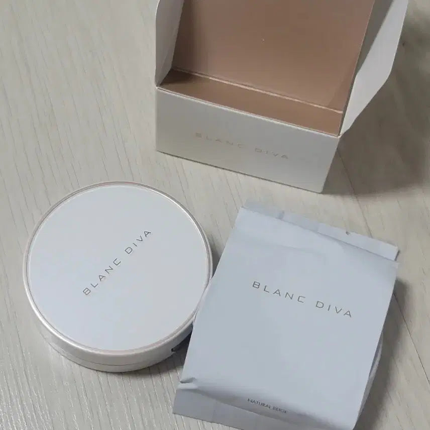 [BUNJANG] Blancdiva Glim Cushion Natural Beige / 새상품/ 블랑디바 글림 쿠션 내추럴 베이지