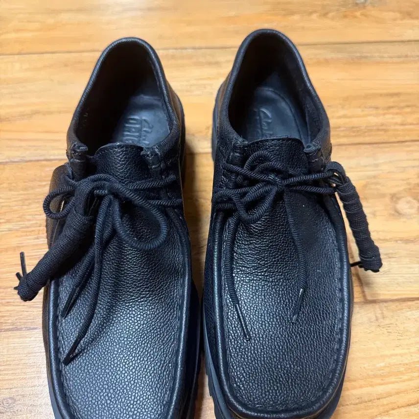 [BUNJANG] Clarks Originals Wallabee Black Leather 250mm / 클락스 오리지널스 왈라 유코너 블랙 색상 250mm