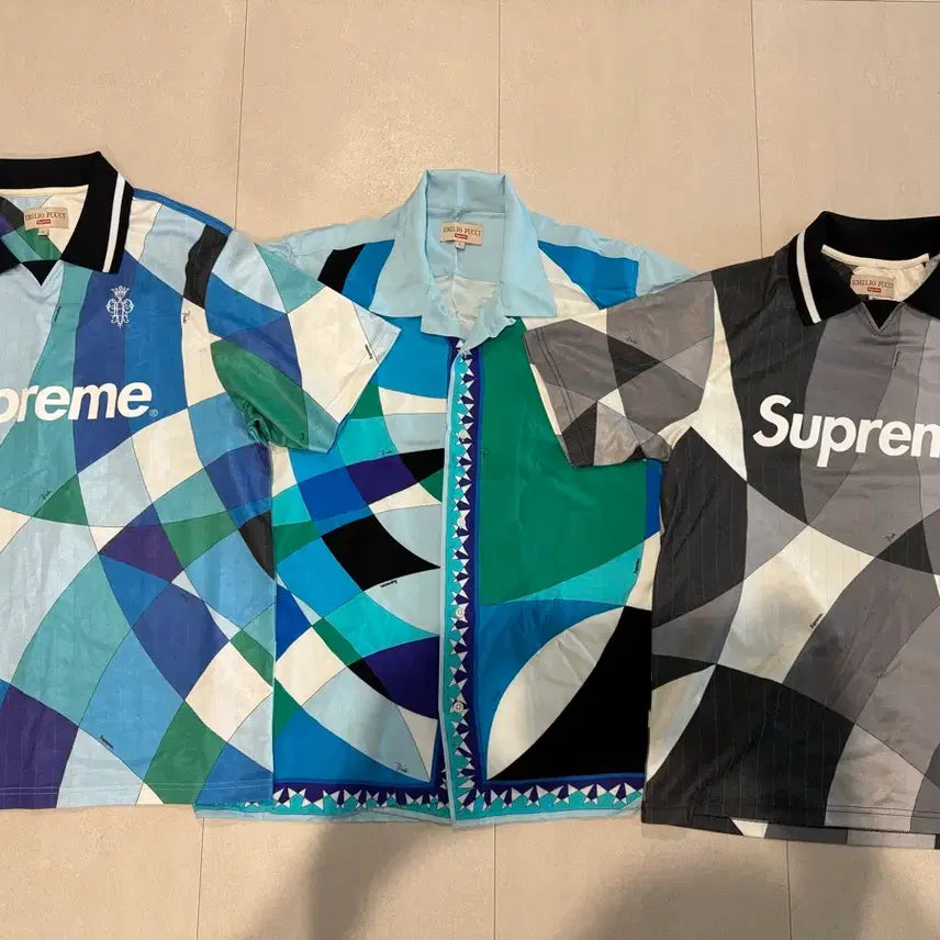 [BUNJANG] Supreme x Emilio Pucci Collaboration Shirt / 슈프림 x 에밀리오 푸치 셔츠