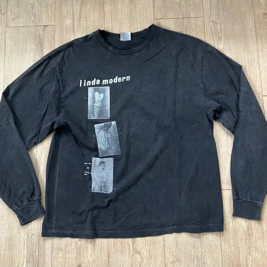 [BUNJANG] DRUG COSE Linda Modern Long Sleeve T-Shirt Size 3 / 더뤡코즈 린다모던 롱슬리브 3사이즈