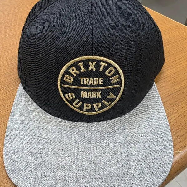 [BUNJANG] Brixton Oath III Snapback Black/Heather Grey / 브릭스톤 오스 III 스냅백
