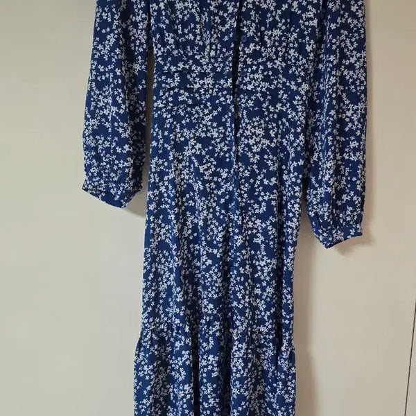 [BUNJANG] ad.f.z Floral Print Long Dress / ad.f.z 여성 롱 원피스