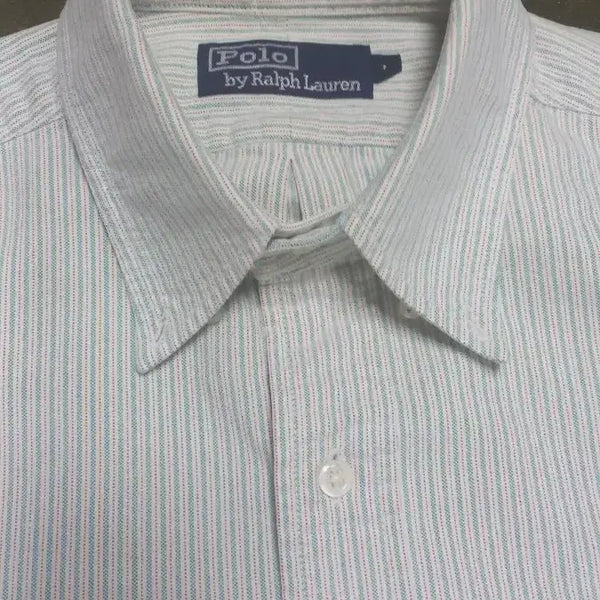 [BUNJANG] Polo Ralph Lauren Striped Shirt L / 폴로 랄프로렌 스트라이프 셔츠 L