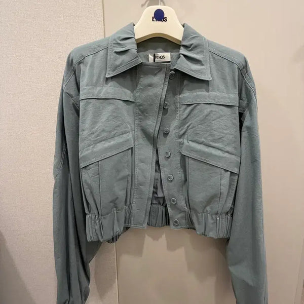 [BUNJANG] ETHOS Blouson Jacket / ETHOS 에토스 블루종 자켓