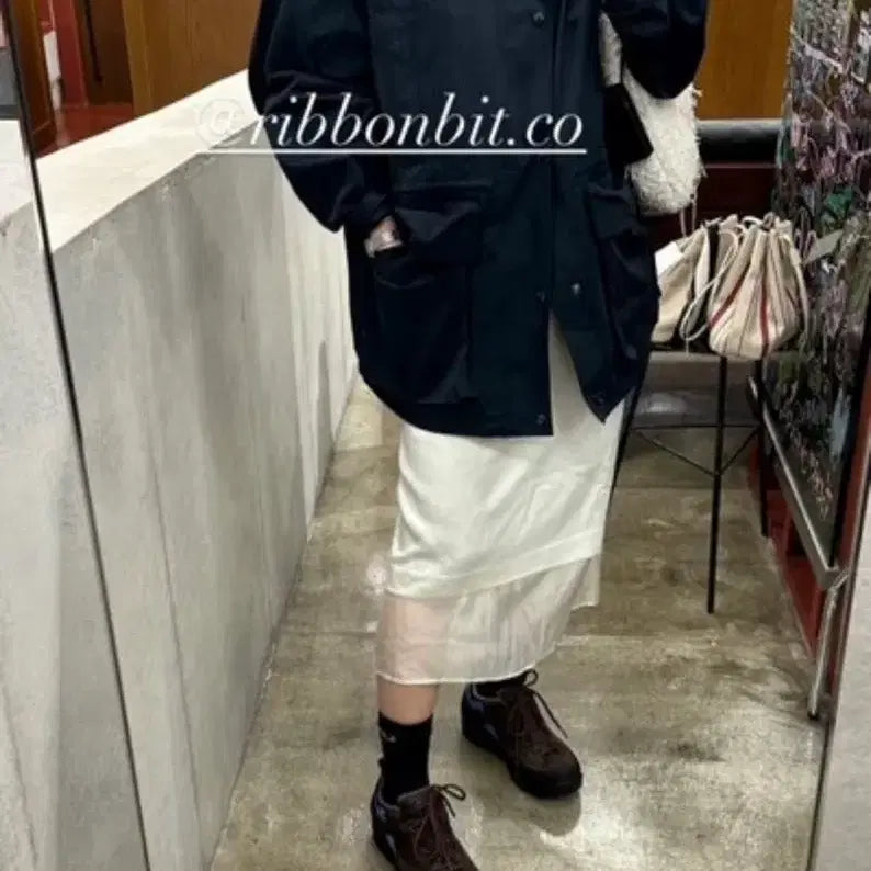 [BUNJANG] Ribbonlight Letta Work Jacket / 리본빛 Letta Work Jacket 워크자켓