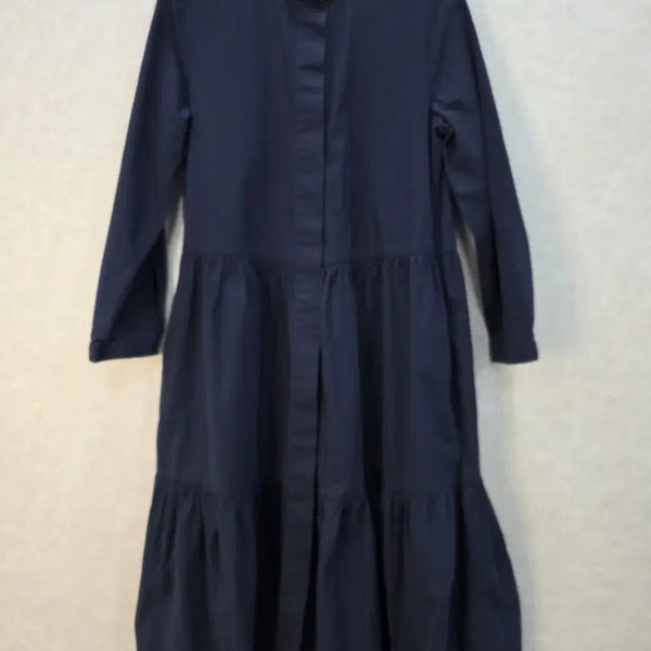 [BUNJANG] COS Tiered Shirt Long Dress / 코스 COS 캉캉 셔츠 롱 원피스