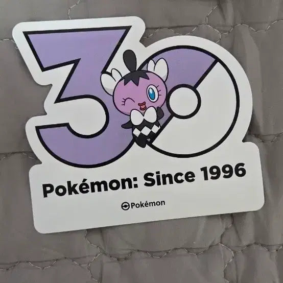 [BUNJANG] Pokemon 30th Anniversary Goomoo Sticker / 포켓몬 30주년 기념 스티커 고디탱