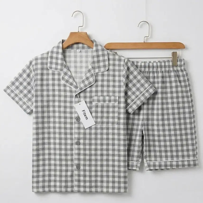 [BUNJANG] Men's Collar Pajama Set / **새상품 **  남자 카라 잠옷세트