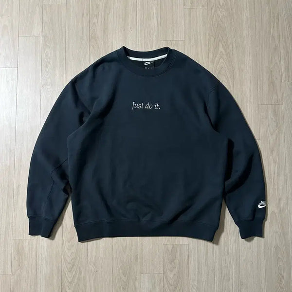 [BUNJANG] Nike Just Do It Sweatshirt Black XL / 나이키 Just do it 맨투맨 블랙 XL
