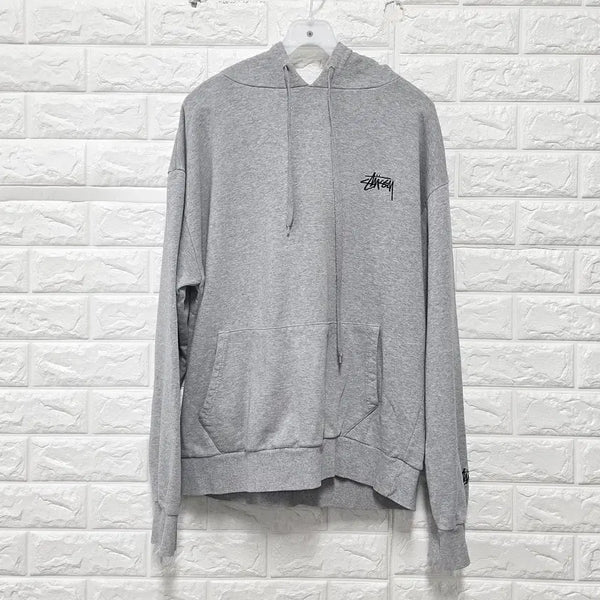 [BUNJANG] Stussy Grey Hoodie / L 스투시 그레이 후드티 D172