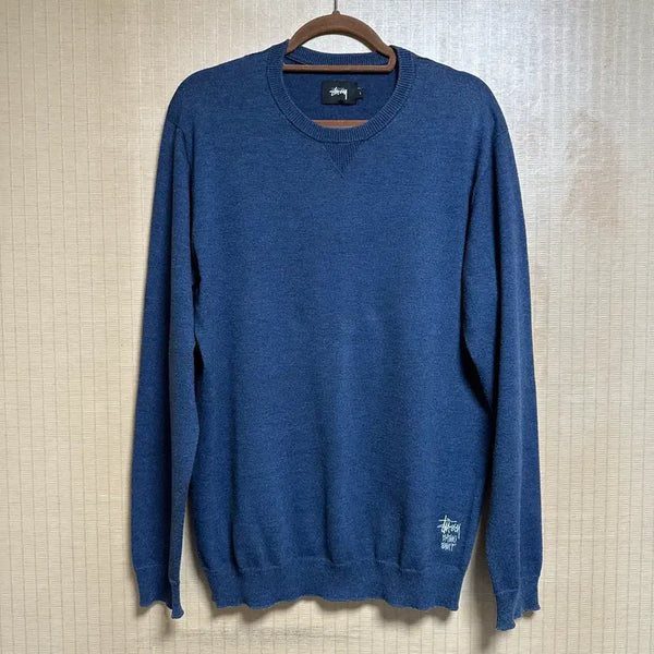 [BUNJANG] Stussy Vintage 2000s Knit Sweater (L) / 00s 빈티지 스투시 니트 L사이즈