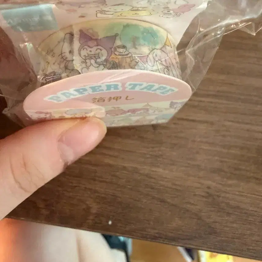 [BUNJANG] Sanrio & Japanese Washi Tape Set - 6 Rolls / 산리오 마테 4개 일본 마테 2개