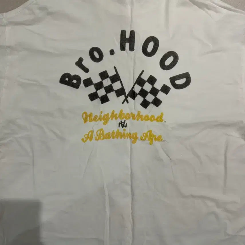 [BUNJANG] BAPE x NEIGHBORHOOD Collaboration Short Sleeve T-Shirt / 베이프 x 네이버후드 콜라보 반팔티