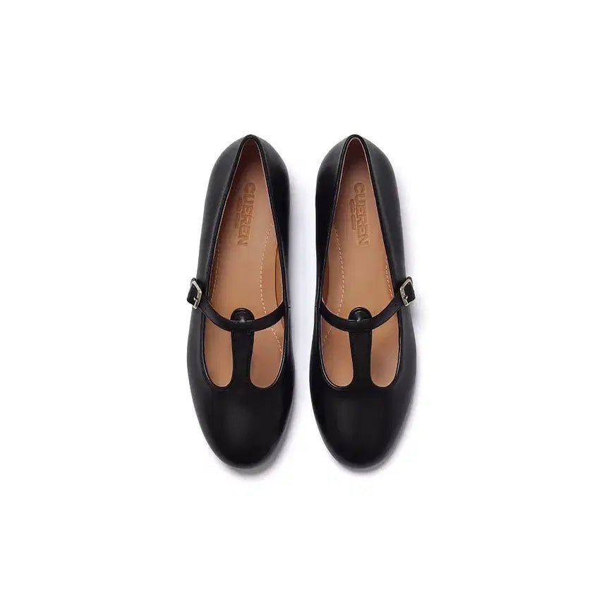 [BUNJANG] Qwerin Roma 04 Flat Shoes Black 250 (New) / 쿠에른 로마 04 플랫 250 새상품 (바자X)