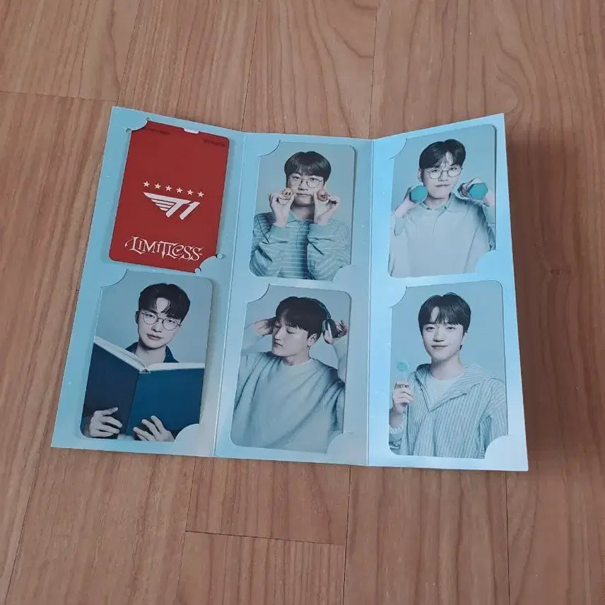 [BUNJANG] T1 Woori Bank Photocard and Collection Card Set / T1 우리은행 포토카드랑 소장용카드 세트