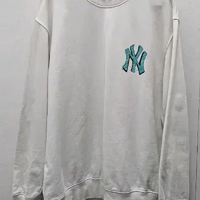 [BUNJANG] MLB New York Yankees Big Logo Oversized Sweatshirt / MLB 베이직 백 빅로고 오버핏 맨투맨 뉴욕양키스