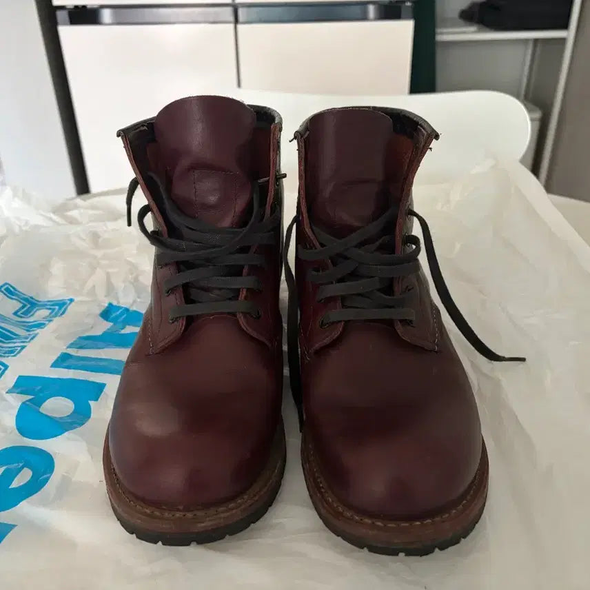 [BUNJANG] Red Wing Beckman 9011 Cherry Leather Boots / 레드윙 벡맨 9011 체리 8.5D