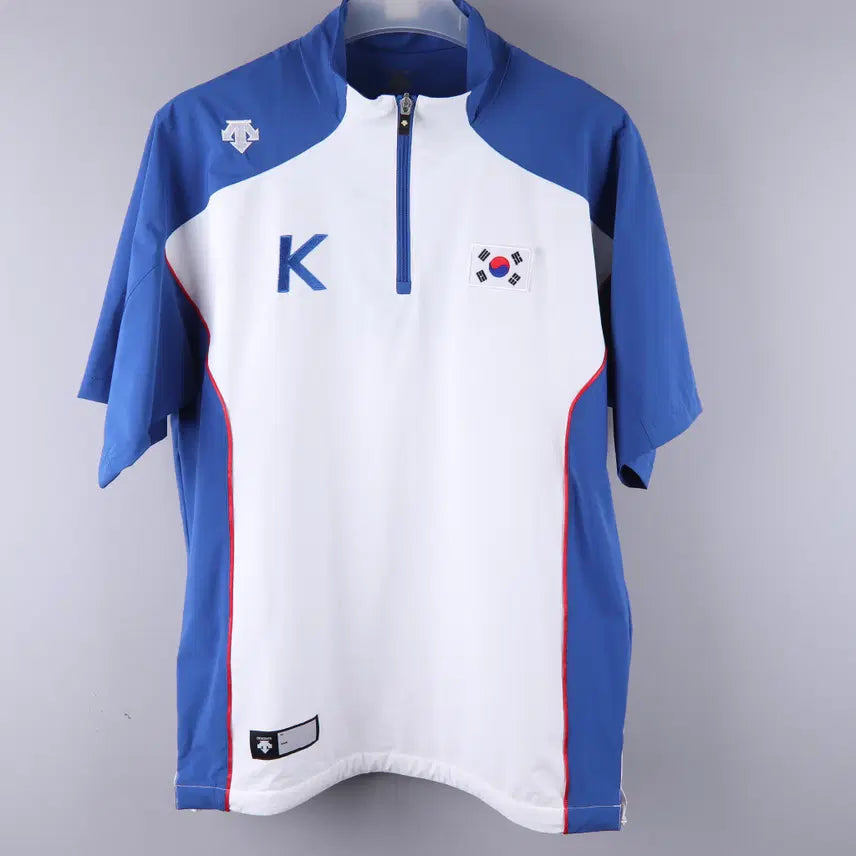 [BUNJANG] Descente National Team Korea Baseball Half-Zip Windbreaker (L) / 데상트국대 국대KOREA 야구국가대표 반집업 바람막이 (L)