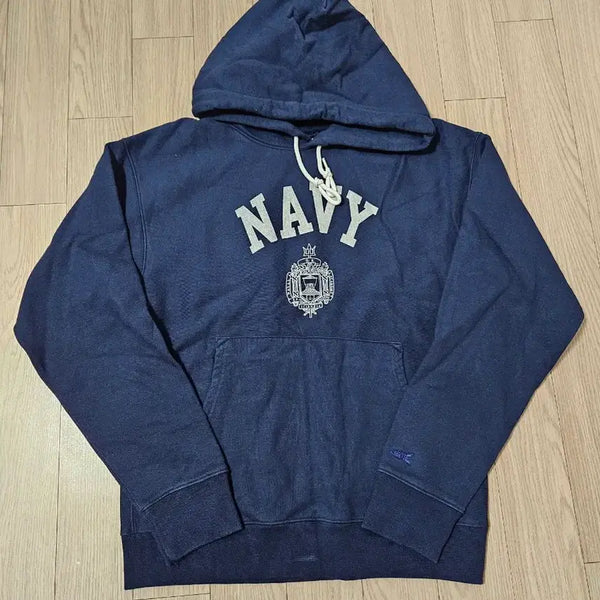 [BUNJANG] Outstanding Brand Navy Hoodie / [s] 아웃스탠딩 후드티 네이비