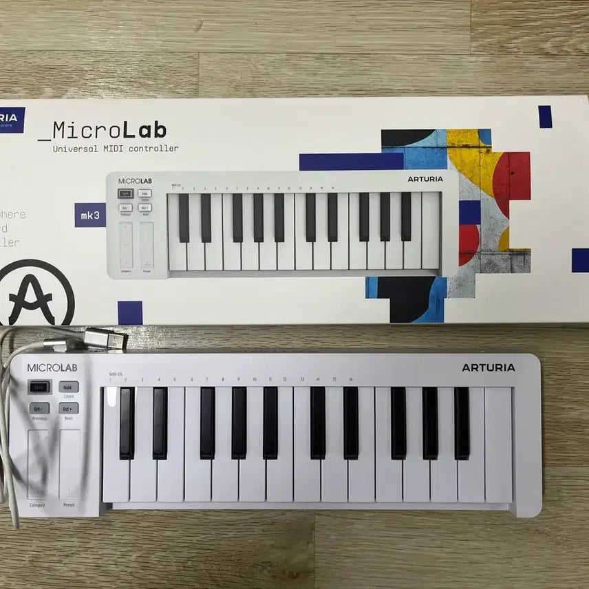 [BUNJANG] Arturia MicroLab mk3 MIDI Controller / 아투리아 MicroLab mk3 MIDI 컨트롤러