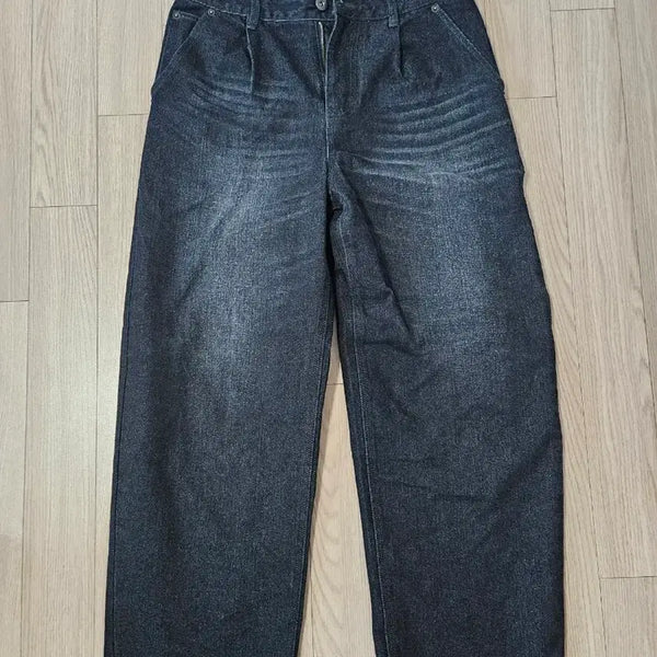 [BUNJANG] Dickies Washed Wide Denim Pants Black / [m] 디키즈 워시드 와이드 데님 팬츠 블랙