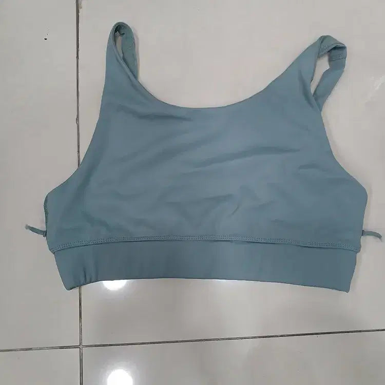 [BUNJANG] Mint Yoga Bra Top / M추정 민트색 요가복 필라테스 브라탑 스포츠상의 운동복중고 브라캡없어요
