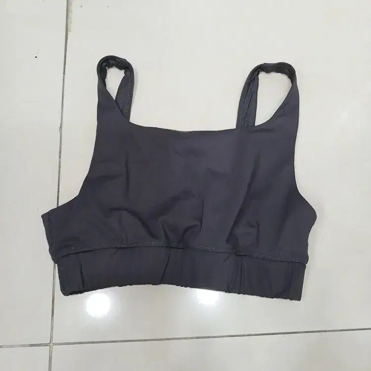 [BUNJANG] Athletic Sports Bra Top - Heathered Gray (M) / M추정 진회색 요가복 필라테스 브라탑 스포츠상의 운동복중고 브라캡없어요