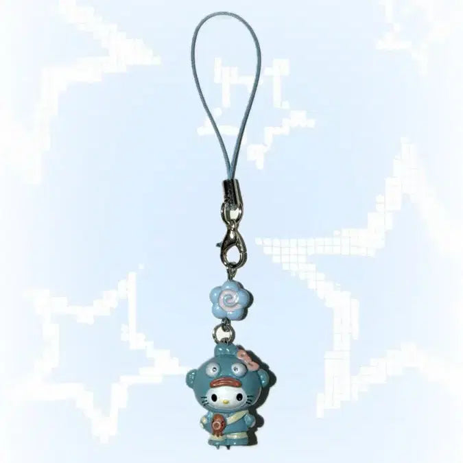 [BUNJANG] Sanrio Hangyodon Hello Kitty Keyring Strap / 산리오 한교동 키티 키링 스트랩 판매